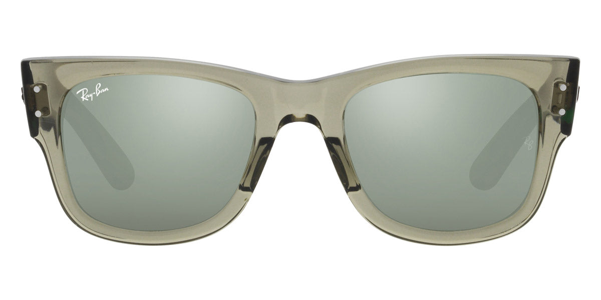 MEGA WAYFARER Sunglasses in Black and Green - RB0840S