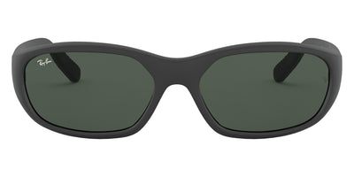 Ray-Ban® Daddy-O RB2016 RB2016 W2578 59 - Rubber Black with Dark Green lenses Sunglasses