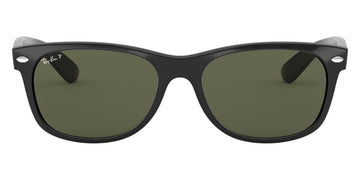 Ray-Ban® New Wayfarer Low Bridge Fit RB2132F RB2132F 901/BF 52 - Black with Clear lenses Sunglasses