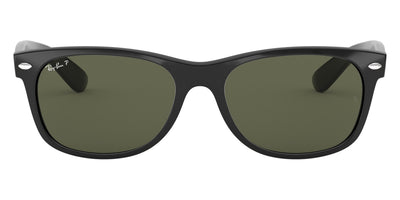 Ray-Ban® New Wayfarer Low Bridge Fit RB2132F RB2132F 901/BF 52 - Black with Clear lenses Sunglasses