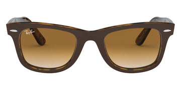 Ray-Ban® Wayfarer RB2140 RB2140 902/51 50 - Tortoise with Clear Gradient Brown lenses Sunglasses