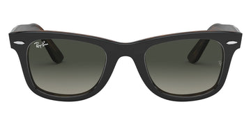 Ray-Ban® Wayfarer RB2140 RB2140 127771 50 - Gray On Havana with Light Gray Gradient Dark Gray lenses Sunglasses