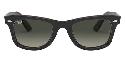 Ray-Ban® Wayfarer RB2140 RB2140 127771 50 - Gray On Havana with Light Gray Gradient Dark Gray lenses Sunglasses