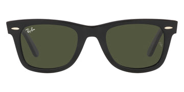 Ray-Ban® Wayfarer RB2140 RB2140 901/58 50 - Black with Green Polarized lenses Sunglasses