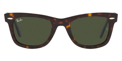 Ray-Ban® Wayfarer RB2140 RB2140 137231 54 - Black with Green lenses Sunglasses