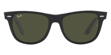 Ray-Ban® Wayfarer RB2140 RB2140 901/58 54 - Black with Green Polarized lenses Sunglasses