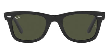 Ray-Ban® Wayfarer RB2140F RB2140F 135831 52 - Black with Green lenses Sunglasses