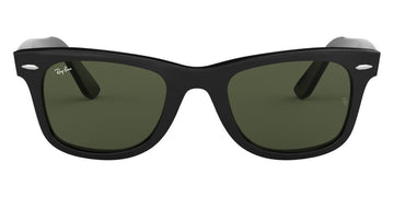 Ray-Ban® Wayfarer RB2140F RB2140F 601/R5 52 - Black with Light Gray lenses Sunglasses