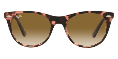 Ray-Ban® Wayfarer Ii RB2185 RB2185 1292B1 55 - Havana On Transparent Brown with Dark Gray lenses Sunglasses