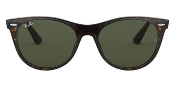 Ray-Ban® Wayfarer Ii RB2185 RB2185 954/33 55 - Striped Havana with B-15 Brown lenses Sunglasses