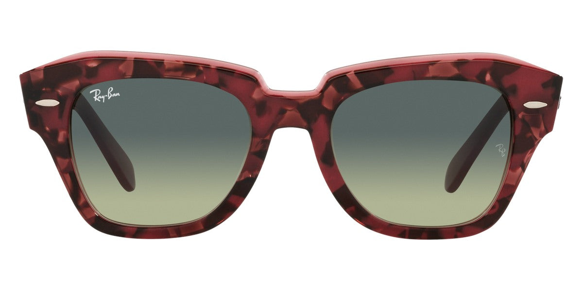 Ray-Ban® State Street RB2186 RB2186 1292B1 52 - Havana On Transparent Brown with Dark Gray lenses Sunglasses