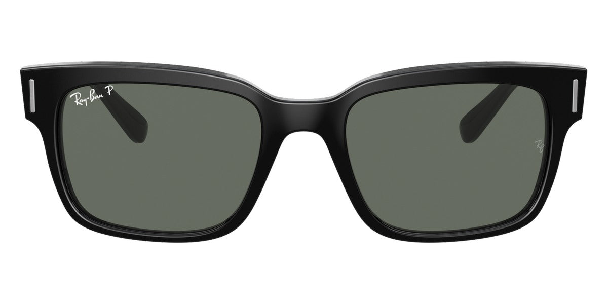 Ray-Ban® Jeffrey RB2190 RB2190 901/31 55 - Black with G-15 Green lenses Sunglasses