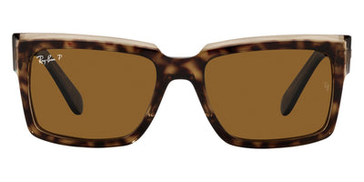 Ray-Ban® Inverness RB2191 RB2191 129257 54 - Havana On Transparent Brown with Polarized Brown lenses Sunglasses