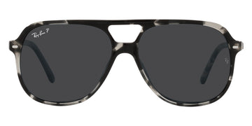 Ray-Ban® Bill RB2198 RB2198 133348 56 - Gray Havana with Polarized Black lenses Sunglasses