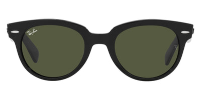 Ray-Ban® ORION 0RB2199F RB2199F 901/31 52 - Black with Green lenses Sunglasses