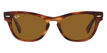 Ray-Ban® Laramie RB2201 RB2201 954/33 54 - Striped Havana with Brown lenses Sunglasses