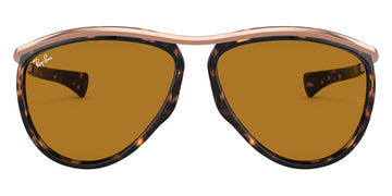 Ray-Ban® Olympian Aviator RB2219 RB2219 130933 59 - Havana with B-15 Brown lenses Sunglasses