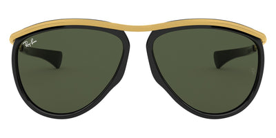 Ray-Ban® Olympian Aviator RB2219 RB2219 901/31 59 - Black with G-15 Green lenses Sunglasses