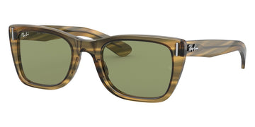 Ray-Ban® Caribbean RB2248 RB2248 954/31 52 - Striped Havana with G-15 Green lenses Sunglasses