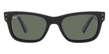 Ray-Ban® Mr BuRBank RB2283 RB2283 901/31 58 - Black with Green lenses Sunglasses