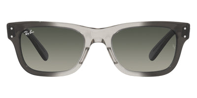 Ray-Ban® Mr BuRBank RB2283F RB2283F 134071 55 - Transparent Gray with Gradient Gray lenses Sunglasses