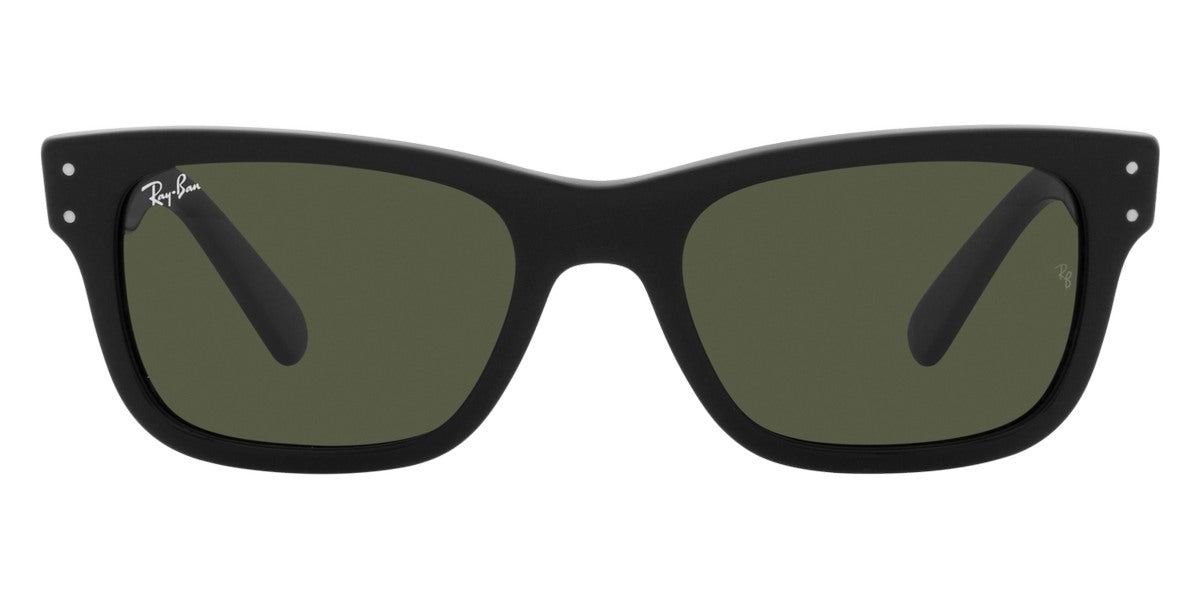 Ray-Ban® Mr BuRBank RB2283F RB2283F 901/31 55 - Black with Green lenses Sunglasses