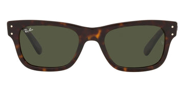 Ray-Ban® Mr BuRBank RB2283F RB2283F 902/31 55 - Havana with Green lenses Sunglasses