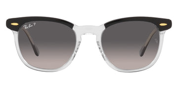 Ray-Ban® Hawkeye RB2298 RB2298 13553F 50 - Gray on Transparent with Clear Gradient Blue lenses Sunglasses