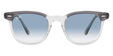 Ray-Ban® Hawkeye RB2298F RB2298F 13553F 54 - Gray on Transparent with Clear Gradient Blue lenses Sunglasses