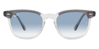 Ray-Ban® Hawkeye RB2298F RB2298F 13553F 54 - Gray on Transparent with Clear Gradient Blue lenses Sunglasses