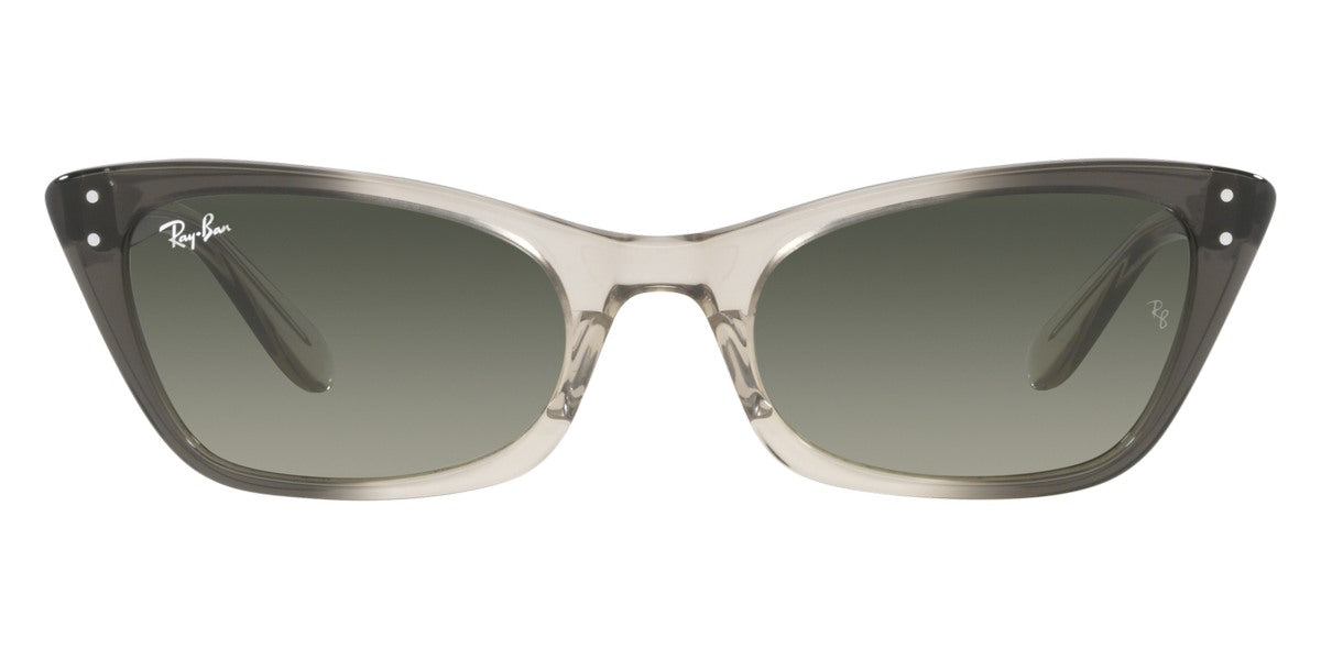 Ray-Ban® Lady BuRBank RB2299 RB2299 975/BH 52 - White with Green Vintage lenses Sunglasses