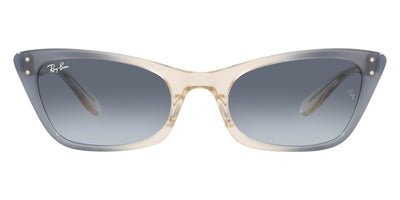 Ray-Ban® Lady BuRBank RB2299 RB2299 13423F 52 - Amber Tortoise with Clear Gradient Blue lenses Sunglasses