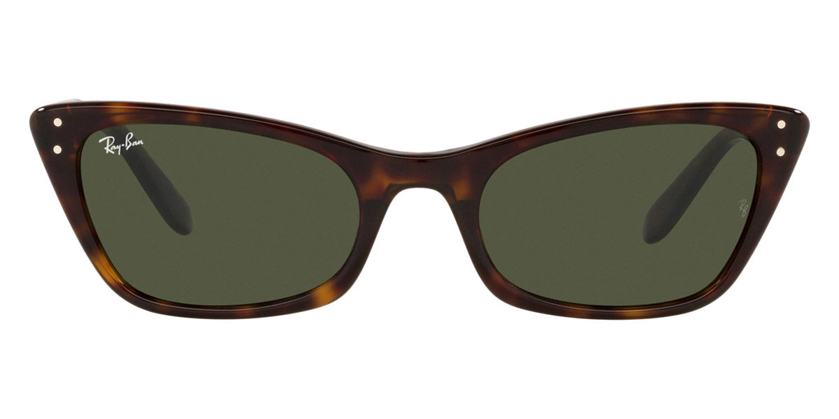 Ray-Ban® Lady BuRBank RB2299 RB2299 6659G4 55 - Green with Dark Green Gradient Mirrored Polarized lenses Sunglasses