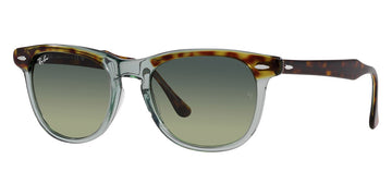 Ray-Ban® EagleEye RB2398 RB2398 1376BH 56 - Havana on Transparent Green with Green lenses Sunglasses