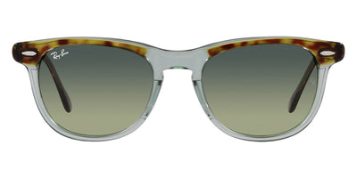 Ray-Ban® Eagleeye RB2398F RB2398F 1376BH 53 - Havana on Transparent Green with Green lenses Sunglasses