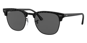 Ray-Ban® Clubmaster RB3016 RB3016 1221C3 51 - Metallic Medium Bronze with Light Gray Mirrored Rainbow 2 lenses Sunglasses