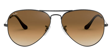 Ray-Ban® Aviator RB3025 58 RB3025 004/51 58 - Gunmetal with Clear Gradient Brown lenses Sunglasses