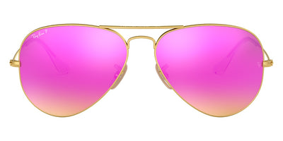 Ray-Ban® Aviator RB3025 58 RB3025 167/2K 58 - Demi Gloss Brushed Bronze with Red Mirrored lenses Sunglasses