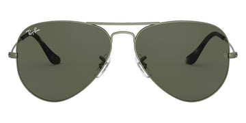 Ray-Ban® Aviator RB3025 58 RB3025 919131 58 - Sand Transparent Green with G-15 Green lenses Sunglasses