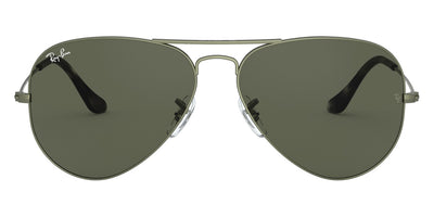 Ray-Ban® Aviator RB3025 58 RB3025 919131 58 - Sand Transparent Green with G-15 Green lenses Sunglasses