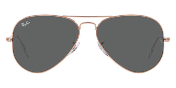 Ray-Ban® Aviator RB3025 55 RB3025 9202B1 55 - Rose Gold with Dark Gray lenses Sunglasses