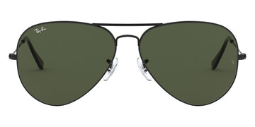 Ray-Ban® Aviator Large Metal Ii RB3026 RB3026 L2821 62 - Black with G-15 Green lenses Sunglasses