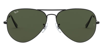 Ray-Ban® Aviator Large Metal Ii RB3026 RB3026 L2821 62 - Black with G-15 Green lenses Sunglasses