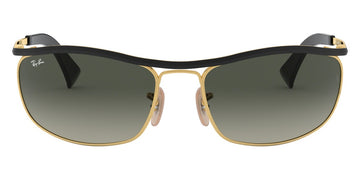 Ray-Ban® Olympian RB3119 RB3119 916271 62 - Top Black Demi Shiny/Gold with Gray Gradient lenses Sunglasses