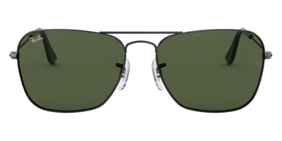 Ray-Ban® Caravan RB3136 RB3136 004 55 - Gunmetal with G-15 Green lenses Sunglasses