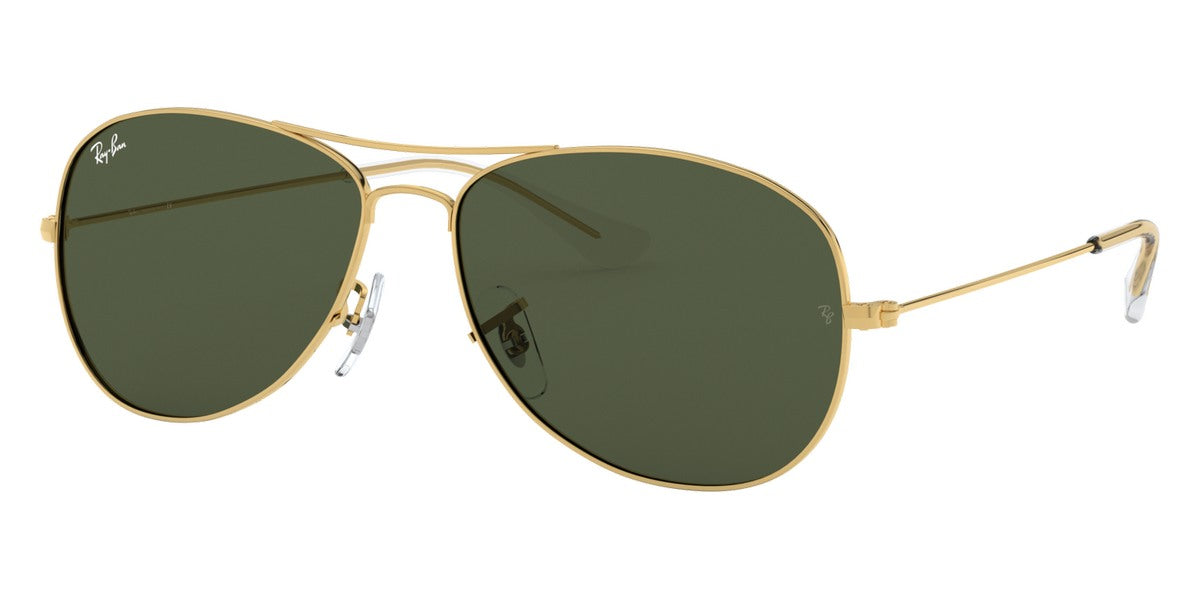 Ray-Ban® Cockpit RB3362 RB3362 001 59 - Arista with G-15 Green lenses Sunglasses