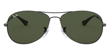 Ray-Ban® Cockpit RB3362 RB3362 004 56 - Gunmetal with G-15 Green lenses Sunglasses