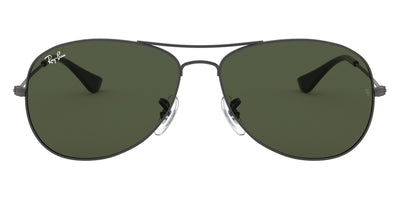 Ray-Ban® Cockpit RB3362 RB3362 004 56 - Gunmetal with G-15 Green lenses Sunglasses