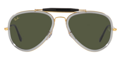 Ray-Ban® Road Spirit RB3428 RB3428 923931 58 - Legend Gold with Green lenses Sunglasses