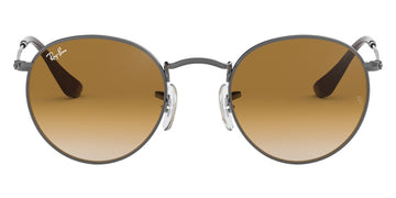 Ray-Ban® Round Metal RB3447N RB3447N 001/3F 53 - Arista with Clear Gradient Blue lenses Sunglasses